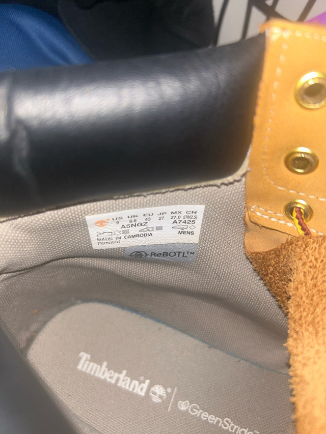 (USED) TIMBERLAND “Classic 6-Inch Wheat Boots” – Size 9 - photo 3