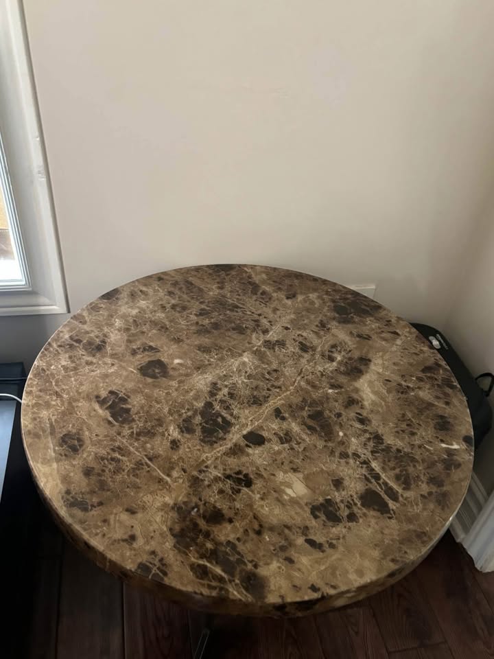 Marble Coffee table with 2 side tables - photo 4