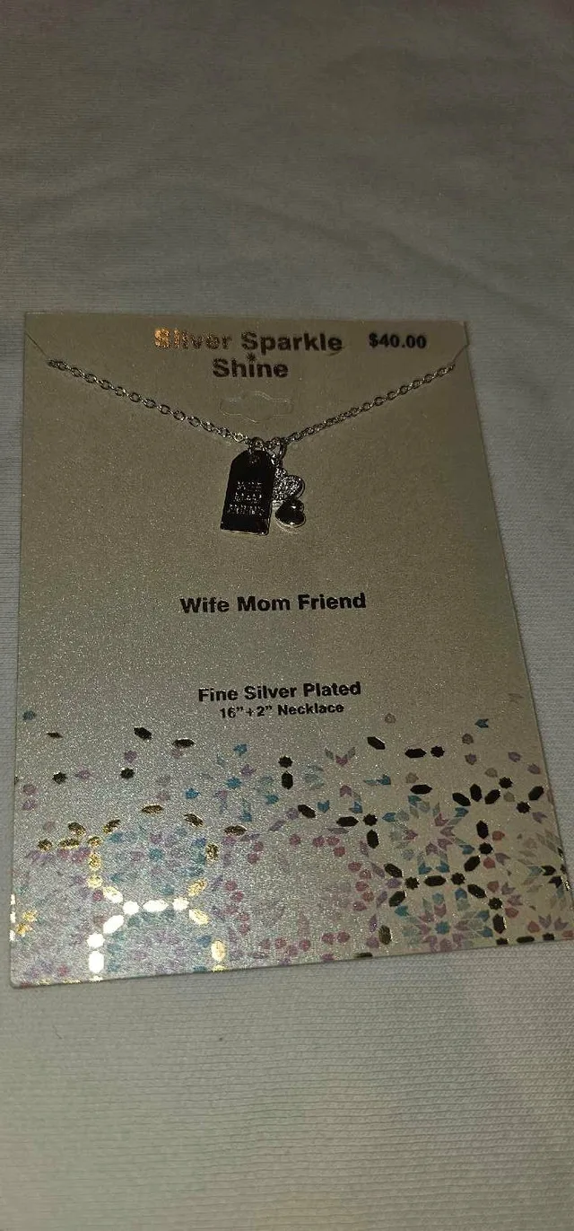 Silver Sparkle Necklace