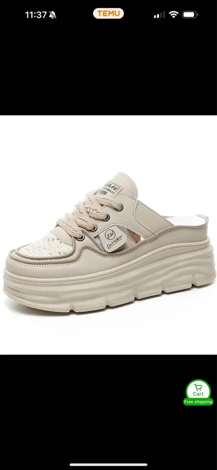 Stylish woman shoes sneakers image indicator(2)