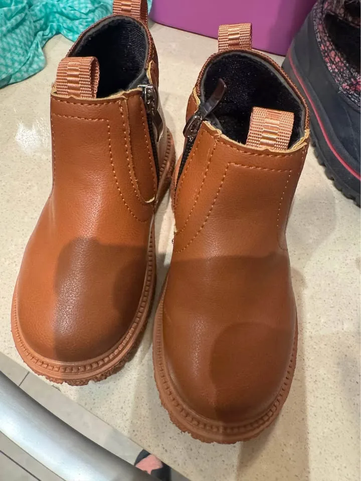 New toddler ankle boots size (25) image indicator(2)