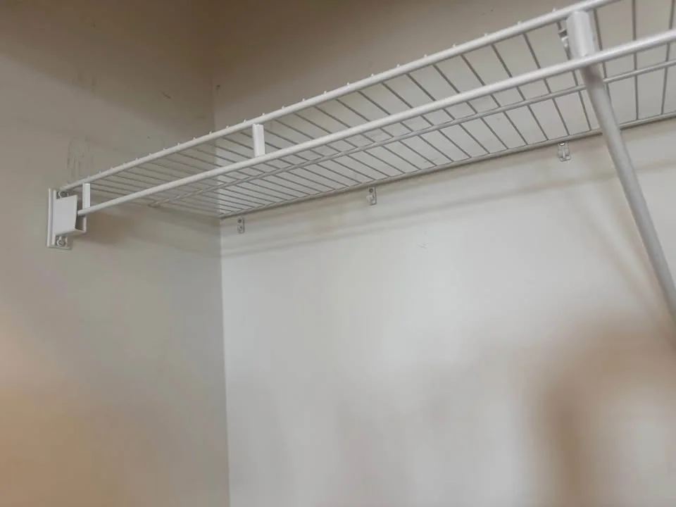 Closet wired shelf for 140cm long image indicator(4)