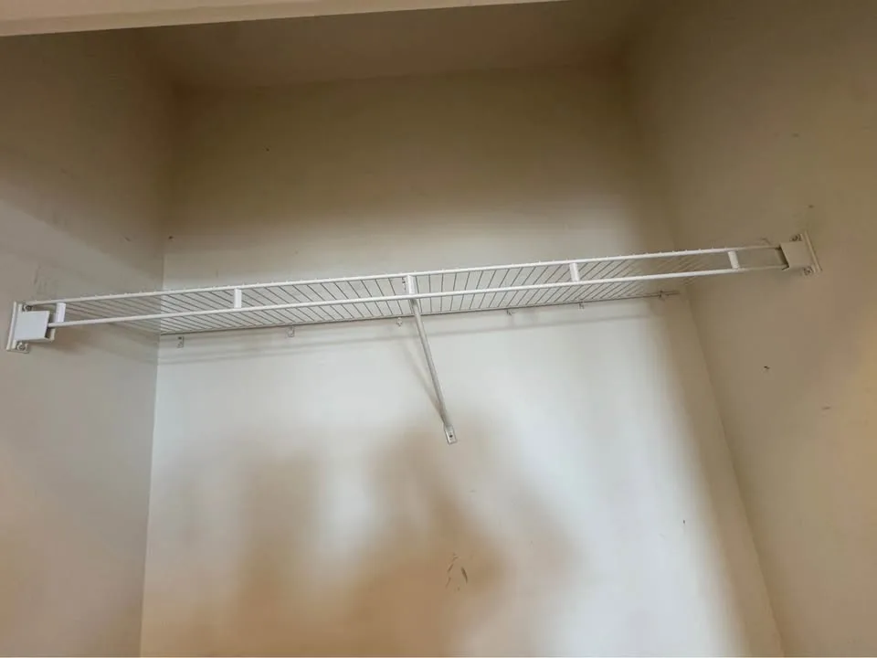 Closet wired shelf for 140cm long image indicator(5)