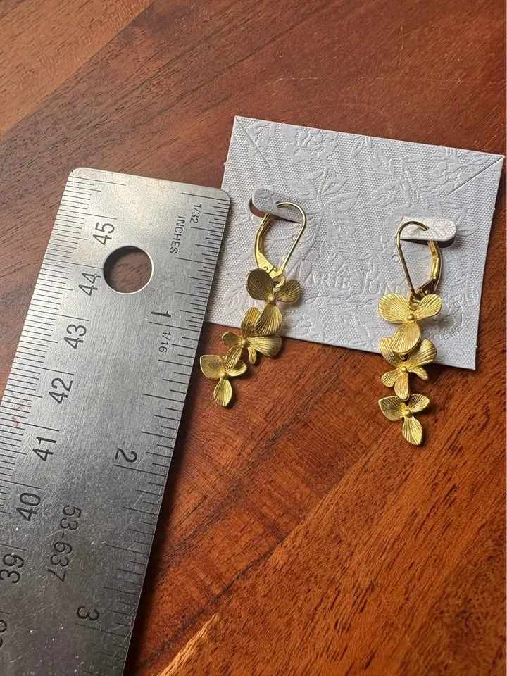 Marie June Sweet Petals Drop Earrings image indicator(4)