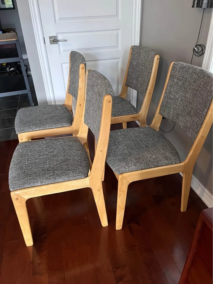 Set of 4 - MCM style chairs (Price for 4 chairs) image indicator(2)