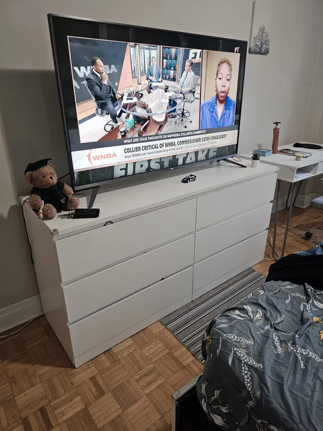 FLAT SCREEN TV (55 inch ROKU TCL TV) image indicator(2)