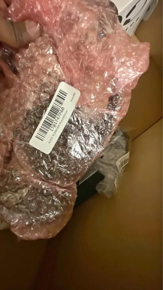 Sony WH-RF400 Over-Ear Sound Isolating RF Headphones - Black thumbnail