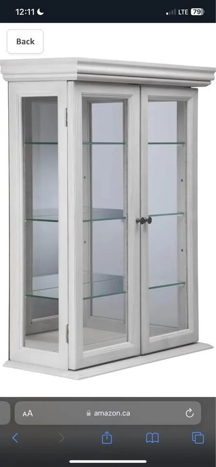 Design Toscano Wall Curio Cabinet image indicator(2)