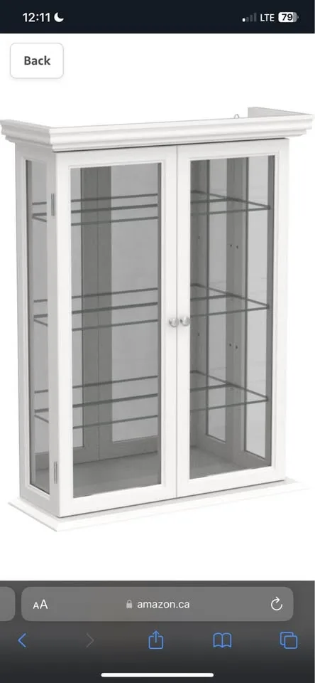 Design Toscano Wall Curio Cabinet image indicator(4)