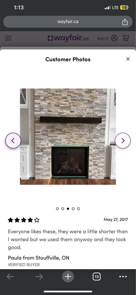 Modern Farmhouse Fireplace Shelf Mantel 72x9 Modern Farmhouse Fi