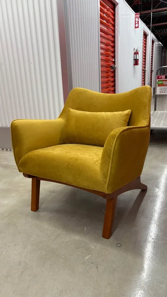 Velvet Lounge Chair NEW image indicator(2)