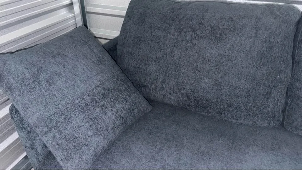 Febo 83'' Square Arms Teddy Sofa Solid Wood Frame with Pocket Sp image indicator(3)