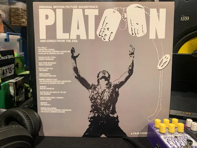 Platoon - LP vinyl movie soundtrack Cond: Mint thumbnail