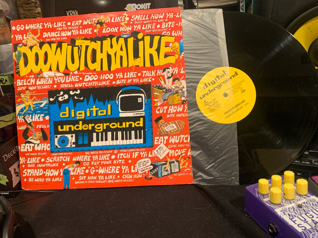 Digital Underground rare 12” extended songs COND VG Cool Art!