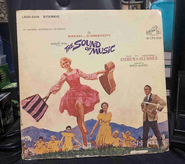 The Sound Of Music original musical LP cond just okay thumbnail
