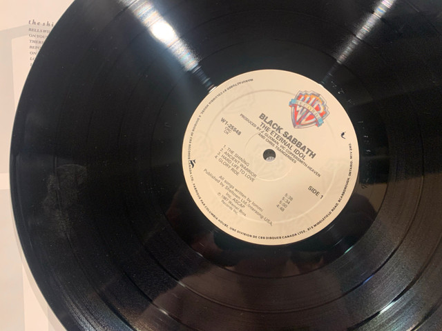 Black Sabbath - the eternal idol Cover (G) Vinyl (Ex) - photo 3