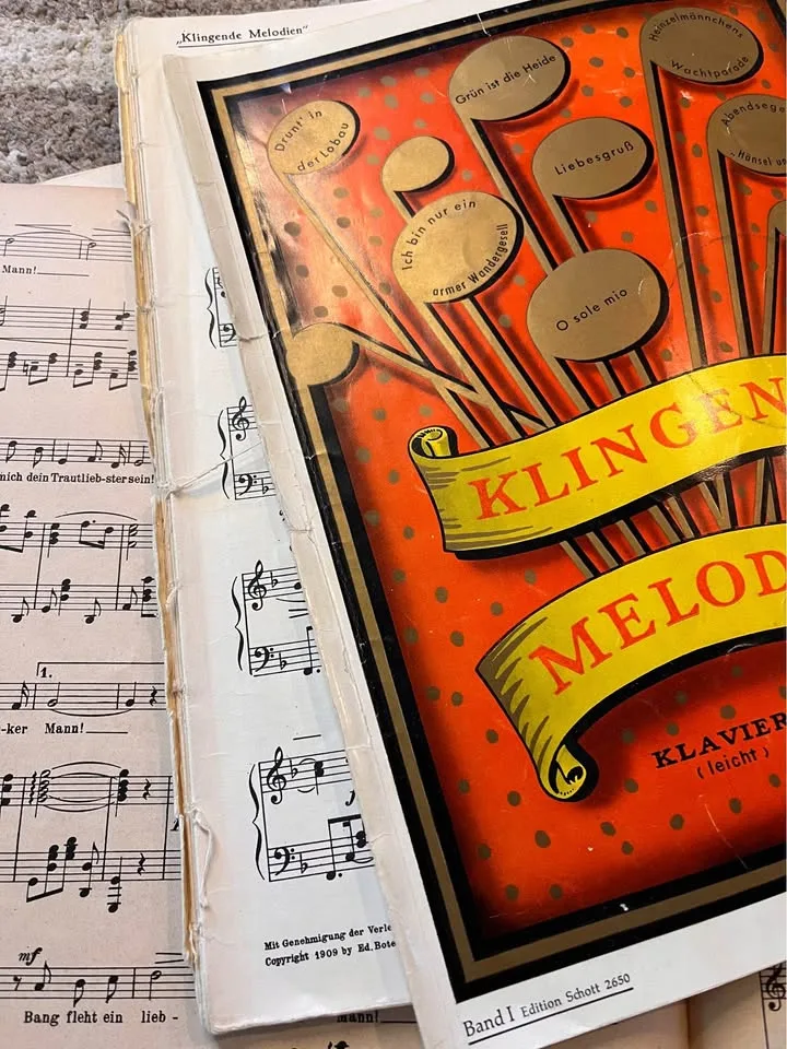 Vintage German Sheet Music image indicator(4)