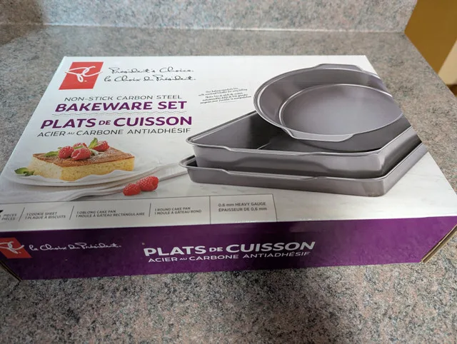 NEW! Nonstick Carbon Steel Bakeware Cake Pans & Cookie Sheet