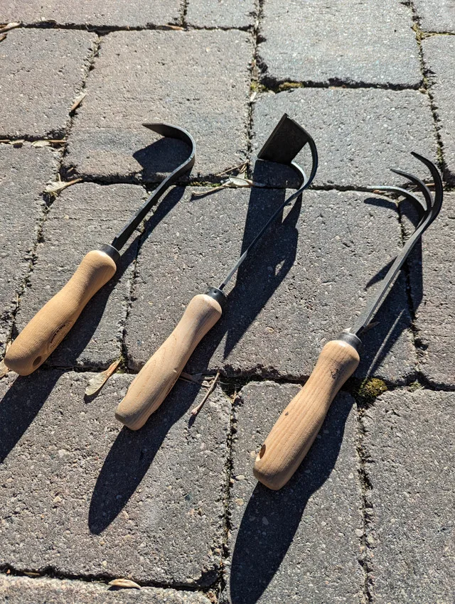 forged steel professional gardening/weeding tools by DeWit