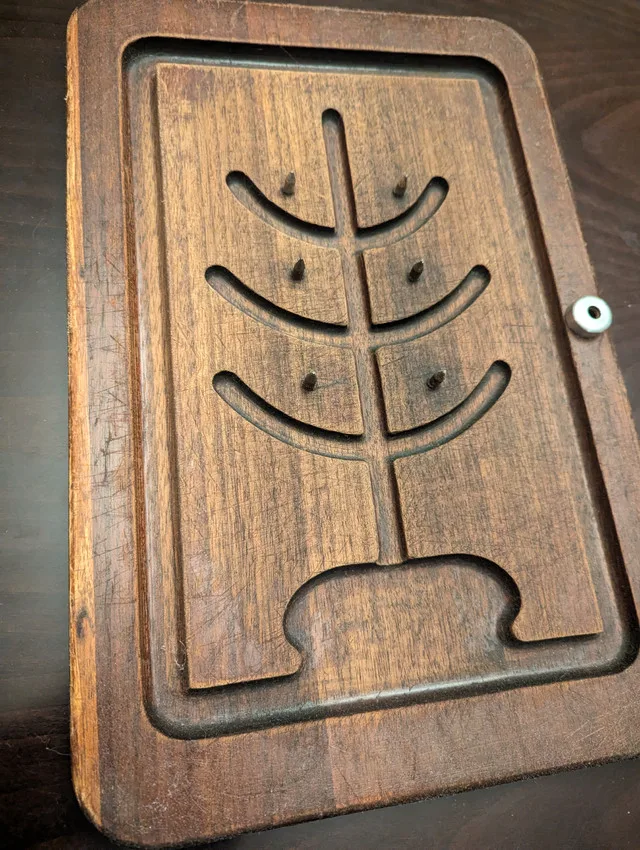 Vintage solid wood carving board