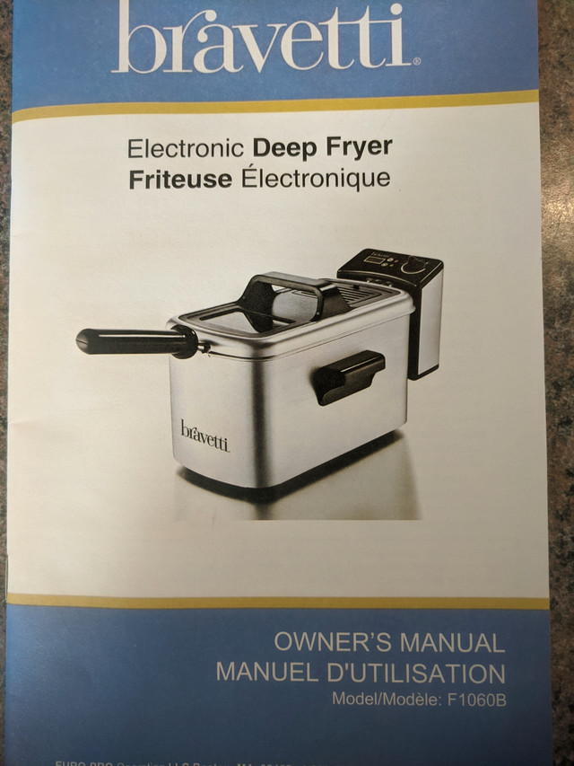 3L pro Bravetti single-basket electric deep fryer - photo 4