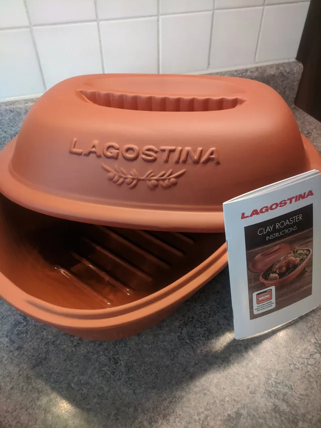NEW Lagostina clay roaster 3.5L healthy traditional cooking image indicator(3)