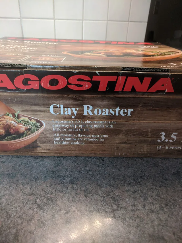 NEW Lagostina clay roaster 3.5L healthy traditional cooking image indicator(4)