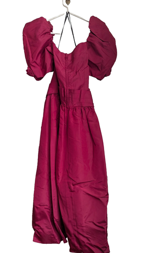 Wine Missy with Rosettes 15/16 Dress - photo 4