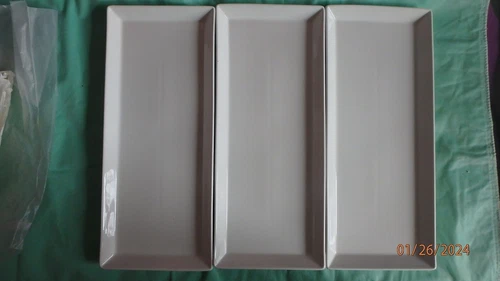 Sweese Porcelain Serving Trays 12.5-13.5” Set of 3