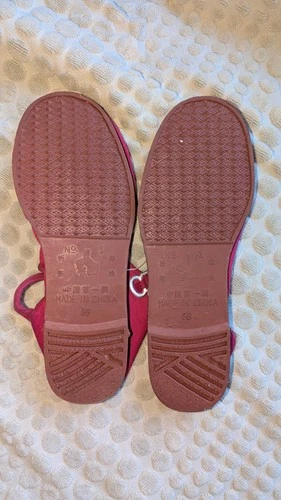 Hot Pink Flats with a strap 8.5 - photo 3