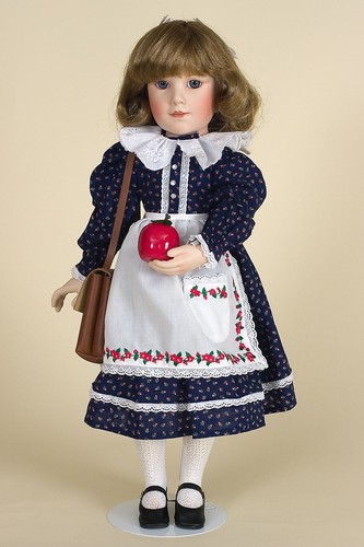 Laura’s First Day of School Doll by Brigitte Deval