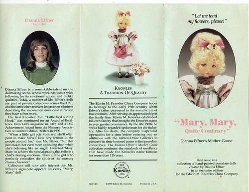 Mary, Mary Quite Contrary Doll 1990 - photo 4