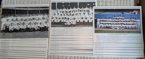 Yankees 1923-2000 Teams Series No 1-26 Daily News Set