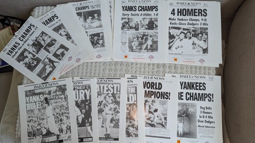 Yankees 1923-2000 Teams Series No 1-26 Daily News Set - photo 2