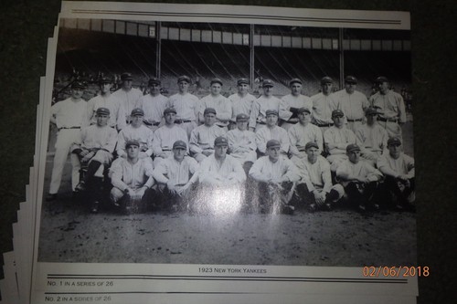 Yankees 1923-2000 Teams Series No 1-26 Daily News Set - photo 4