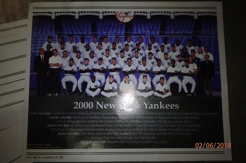 Yankees 1923-2000 Teams Series No 1-26 Daily News Set - photo 5