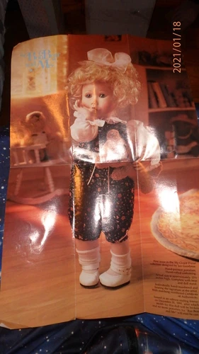 Boo Bear & Me Doll by Jan Goodyear 1991 Knowles, Vintage