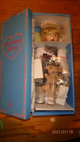 Boo Bear & Me Doll by Jan Goodyear 1991 Knowles, Vintage - photo 2