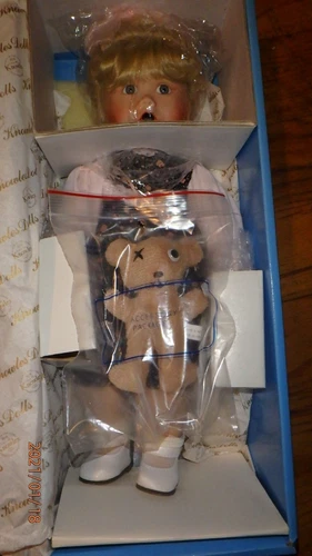 Boo Bear & Me Doll by Jan Goodyear 1991 Knowles, Vintage - photo 3