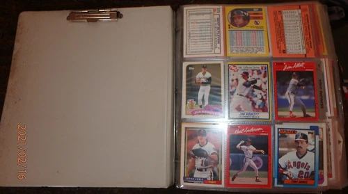 Baseball Cards from 1980s-1990s Collectors Albums - photo 4