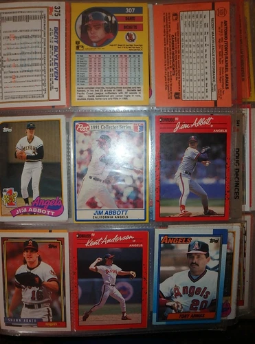 Baseball Cards from 1980s-1990s Collectors Albums - photo 5