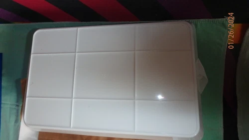 Lifewit Serving Tray Plastic Platters 12.5-14.5”L x 2'H x 9.5W - photo 5