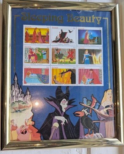 Disney Sleeping Beauty Stamps 1993 Mint Never Hinged