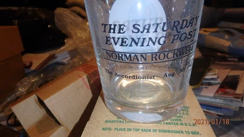 Norman Rockwell Glasses - Set of 6 - photo 2