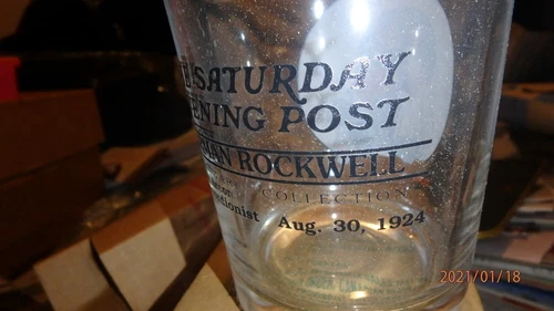 Norman Rockwell Glasses - Set of 6 - photo 3