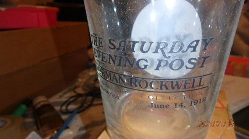 Norman Rockwell Valedictorian Glass - photo 3