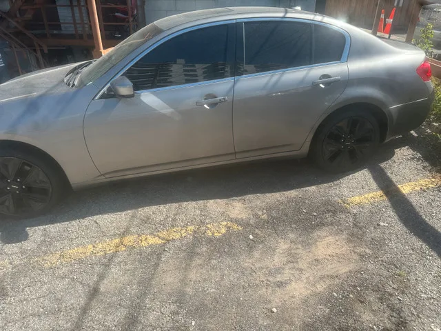 Infiniti G37x w/ Burble Exhaust