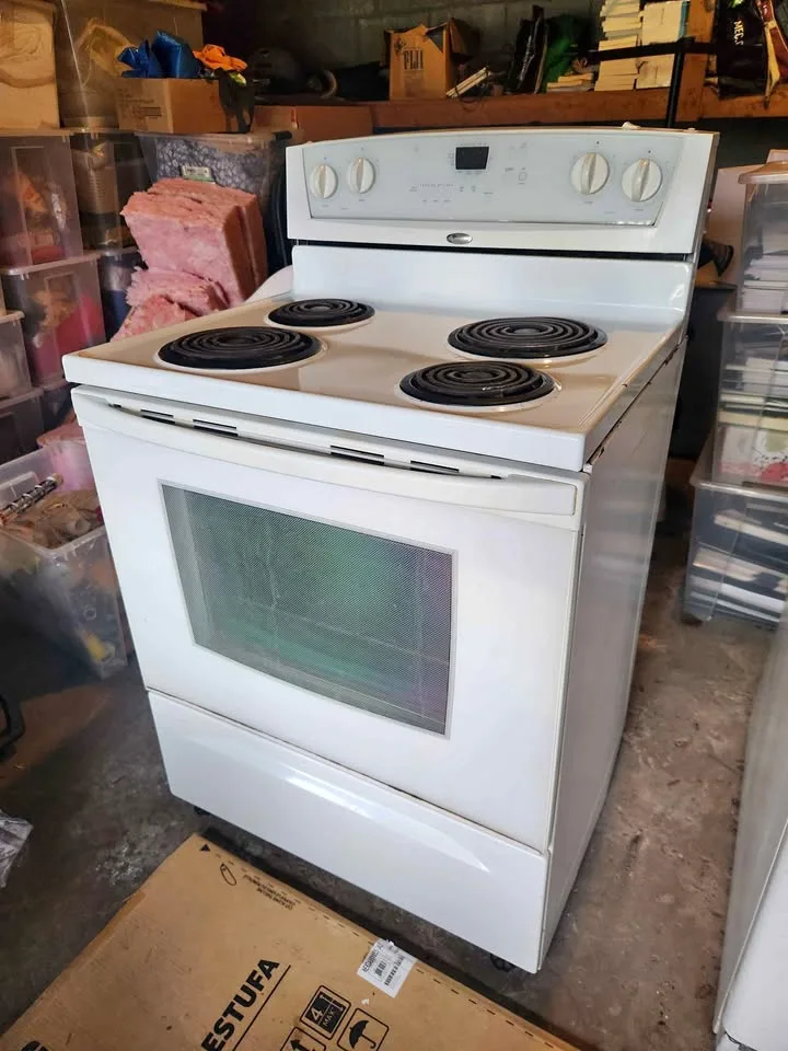 🥕 Whirlpool Stove Electric White