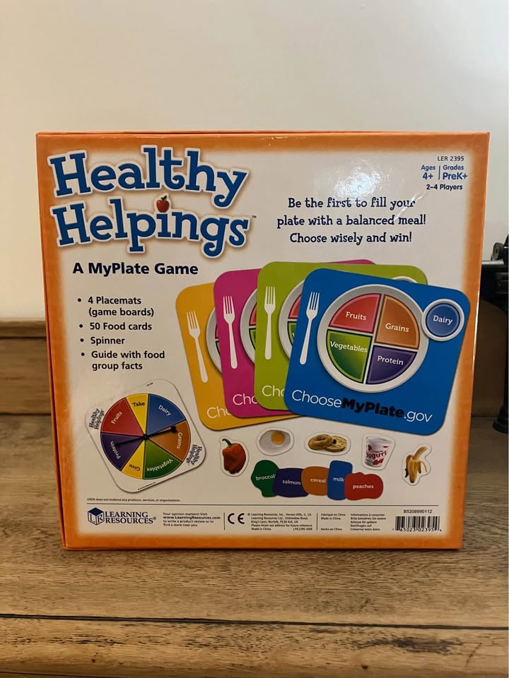 Learning Resources Healthy Helpings A Myplate Game - photo 2