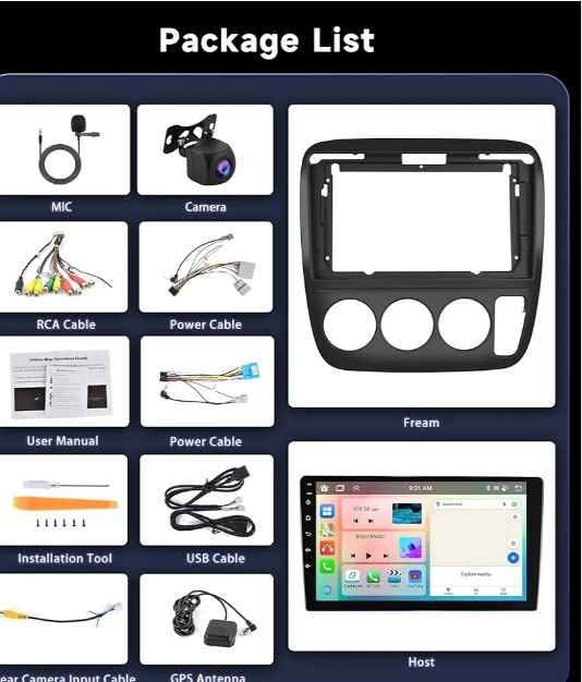 8 Core Car Stereo for Honda CRV - photo 4